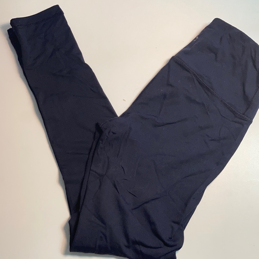 Navy blue leggings